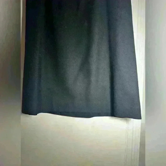 Pendleton Skirt 12 Black Pencil Virgin Wool Knee Length Lined Career Vintage. - Picture 7 of 11